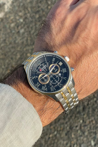 ساعت مچی مردانه کارن 8427 (کورن CURREN) سه موتور فعال