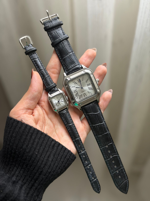 ساعت ست بند چرمی کارتیر